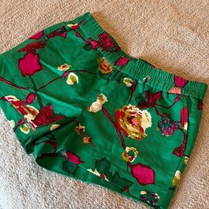 J. Crew floral Shorts nwt sz 6